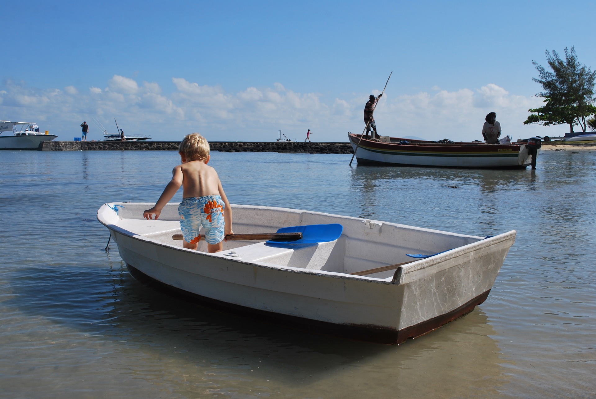 Boat Kid by Melanie Neale