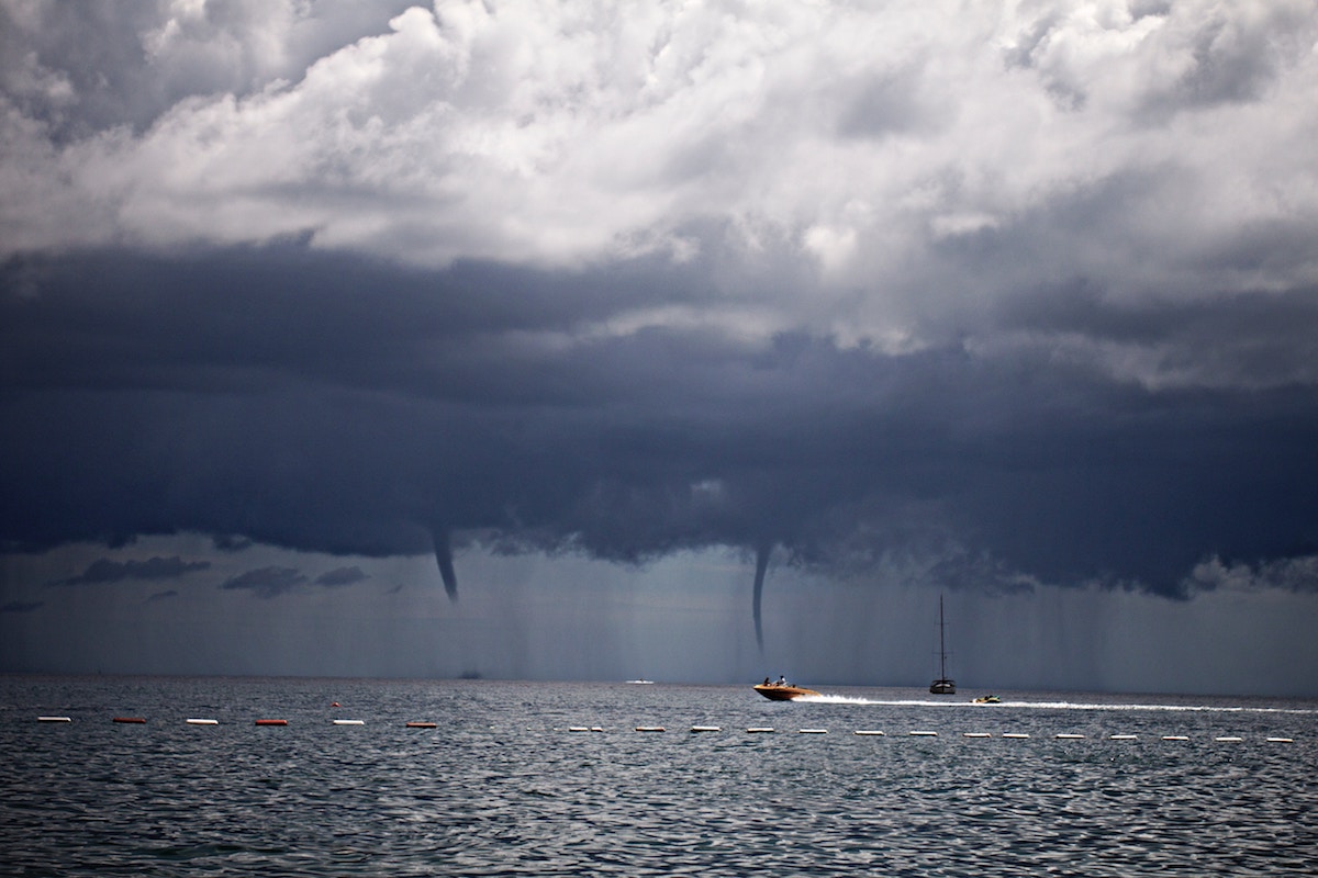 waterspouts